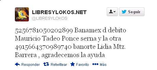 libres y lokos cuenta