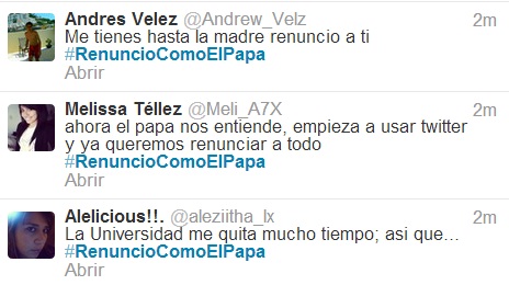 #Renunciocomoelpapa 3