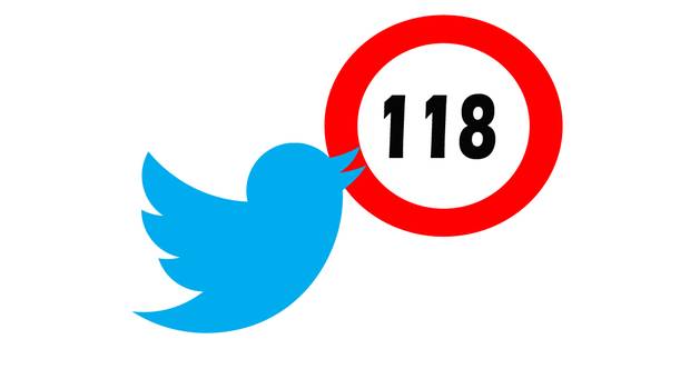 Twitter reduce sus caracteres