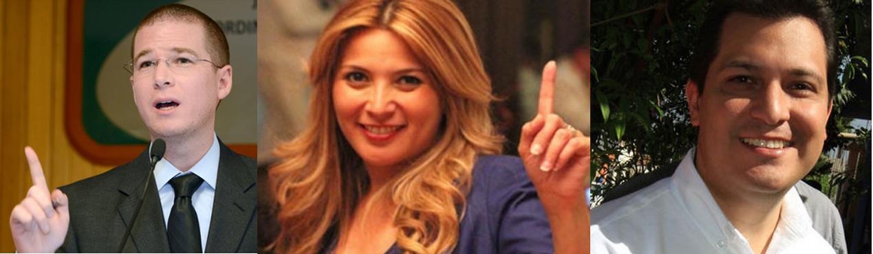 ricardo anaya, margarita arellanes, iván tellez